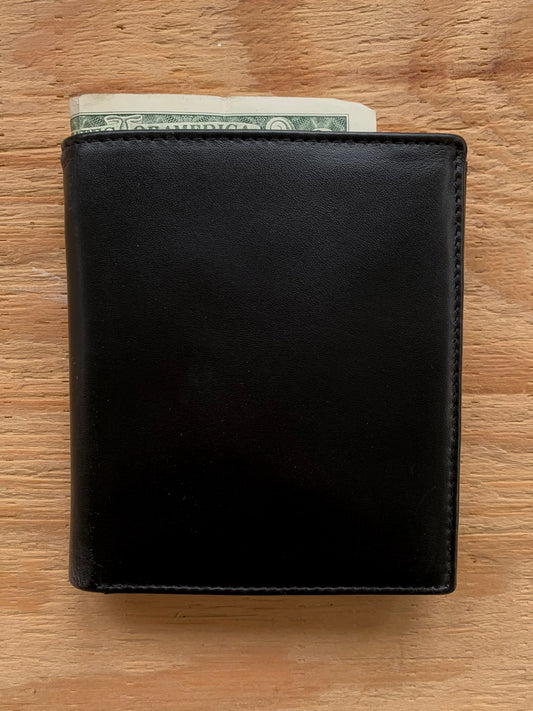 The Overachiever: XL Tri-Fold RFID Leather Wallet