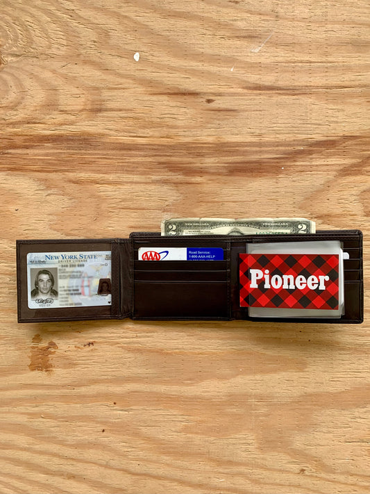 Triple Threat RFID Leather Wallet