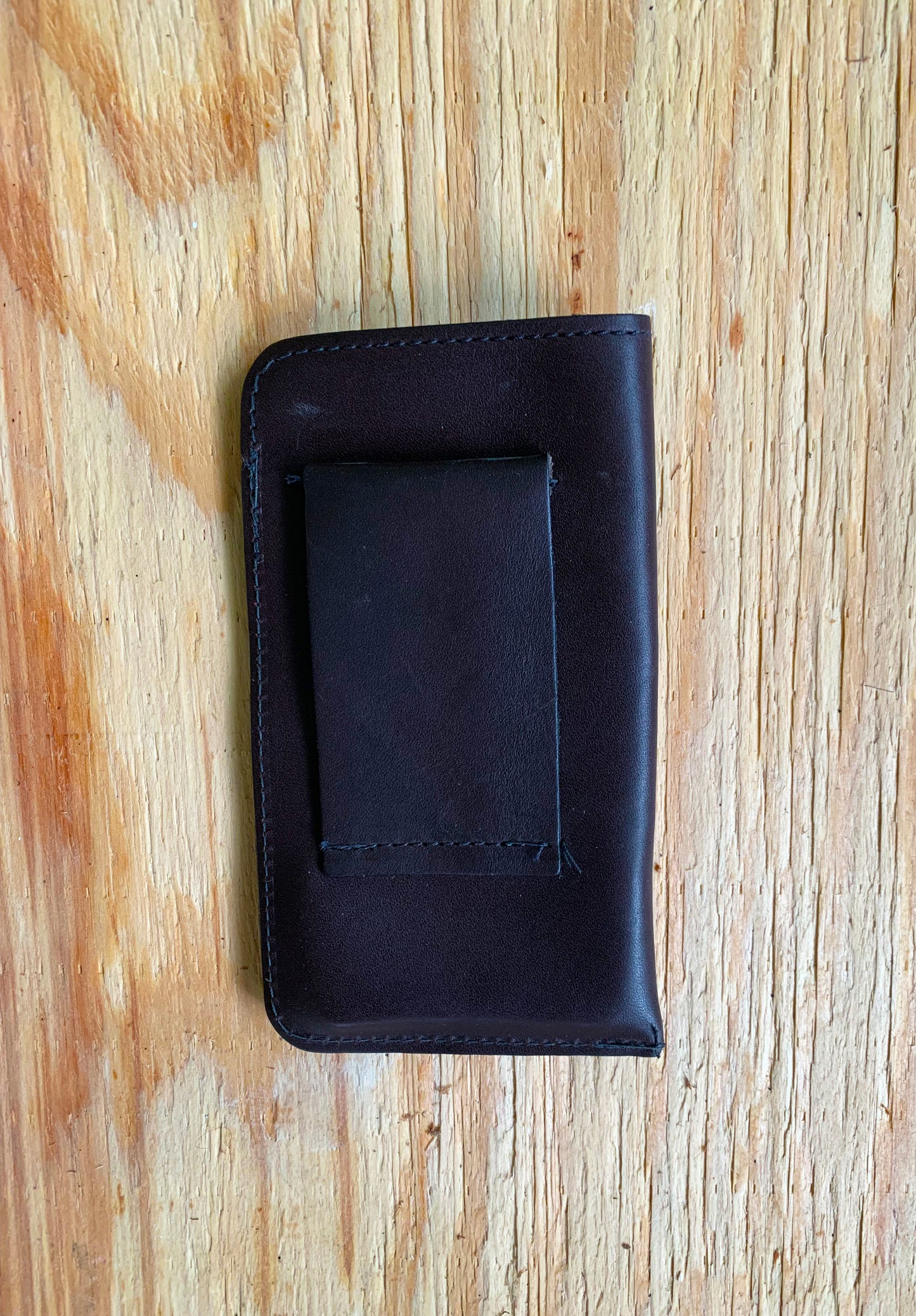 Pens & Peepers 2-Pen Leather Eyeglass Sleeve
