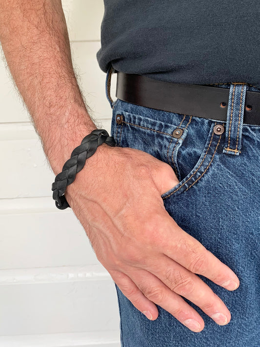 Braided Leather Bracelet