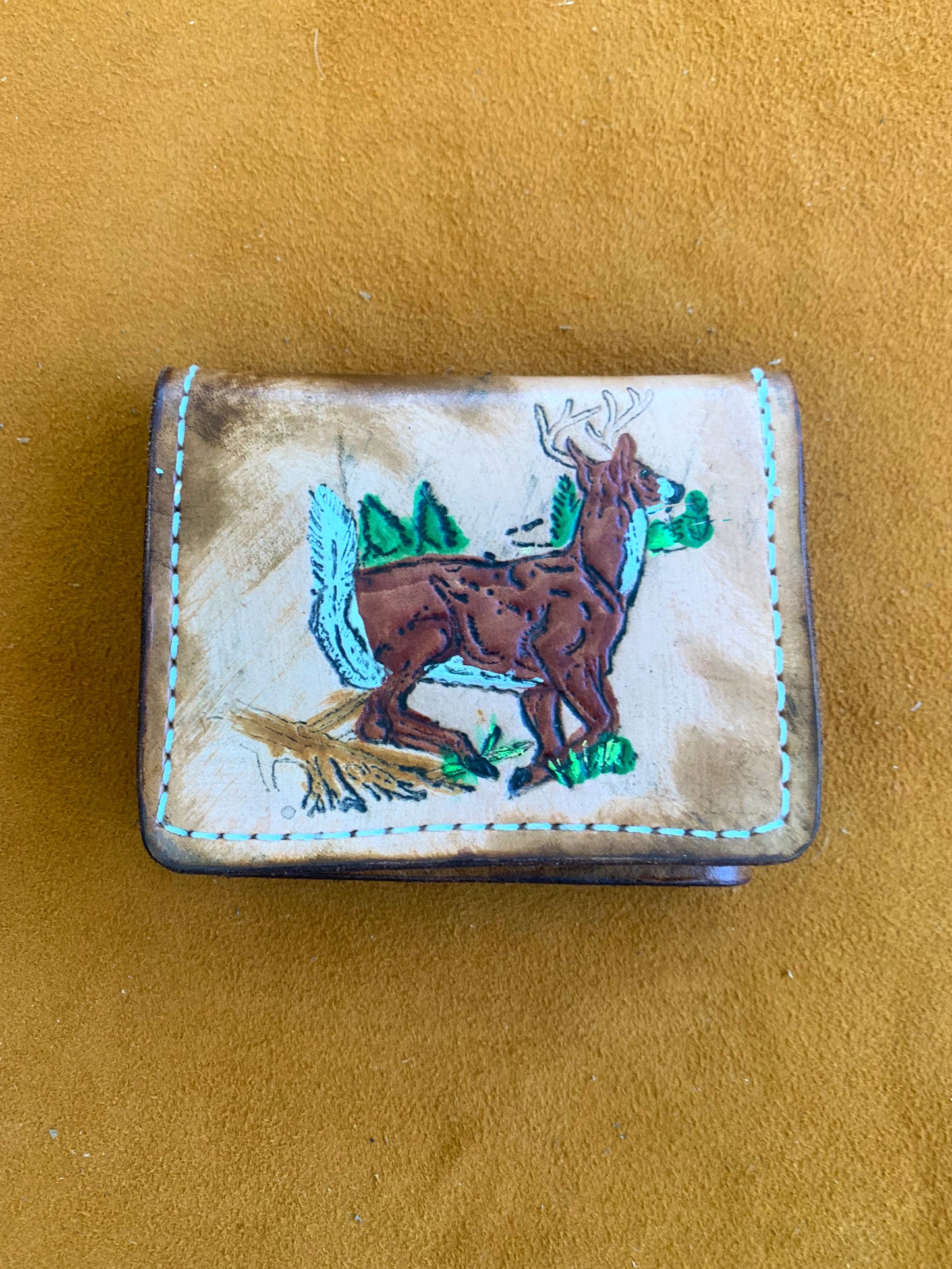 Animals of the Catskills L-Fold Leather Wallet