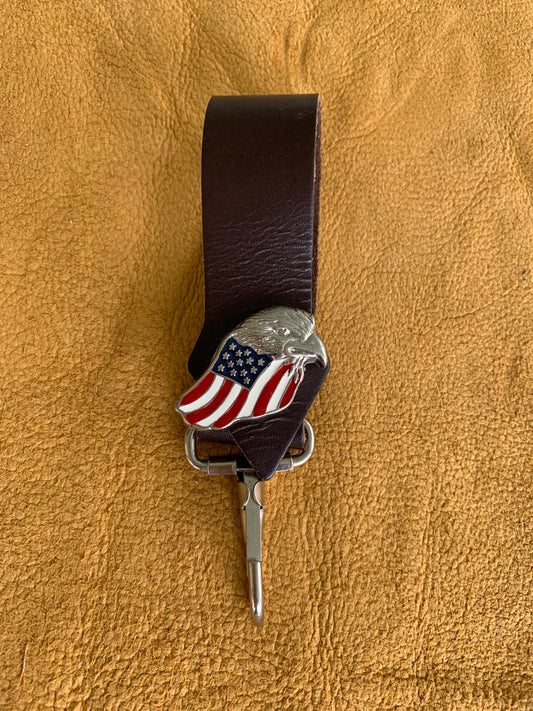 Front Line Leather Key Clips
