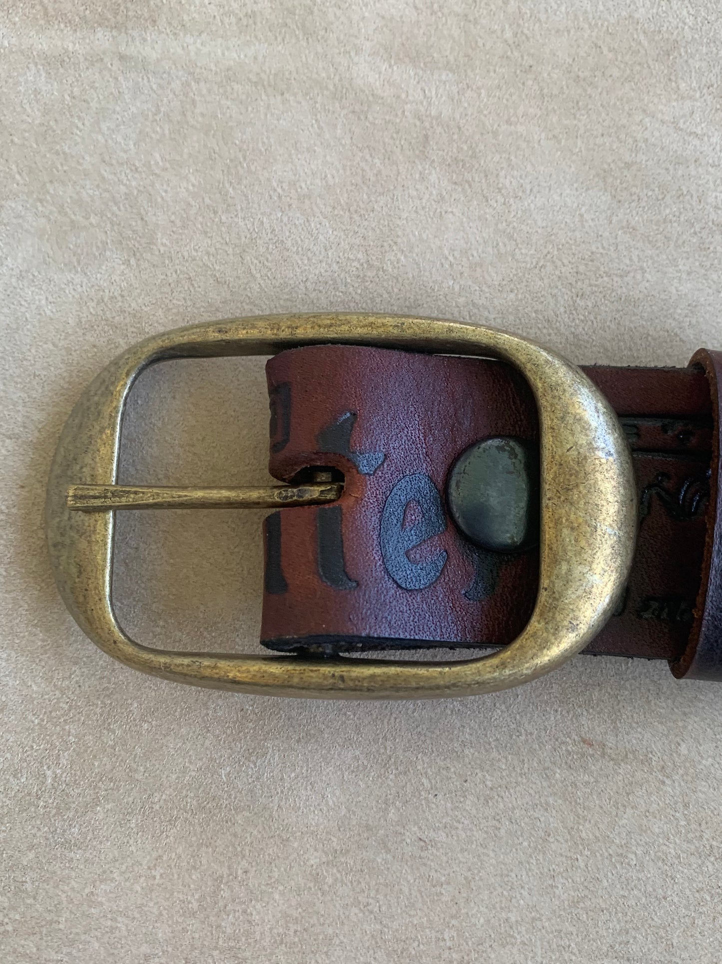 Occupation Leather Belt