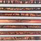 Animals of the Wild Patterned Leather Belt