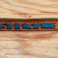 Personalized Fancy Cut-Out Leather Name Belt