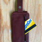 Flap-Top Leather Eyeglass Case
