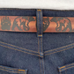 Animals of the Wild Patterned Leather Belt