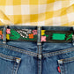Bloom and Bling Cut-Out Leather Belt