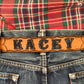 Personalized Classic Leather Name Belt