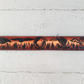 Animals of the Wild Patterned Leather Belt