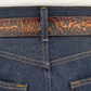 Animals of the Wild Patterned Leather Belt
