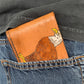 Eagle Bi-Fold Leather Wallet