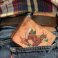Animals of the Catskills L-Fold Leather Wallet
