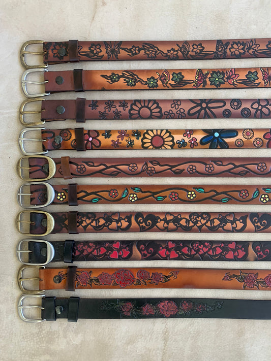 Wild & Vine Leather Belt