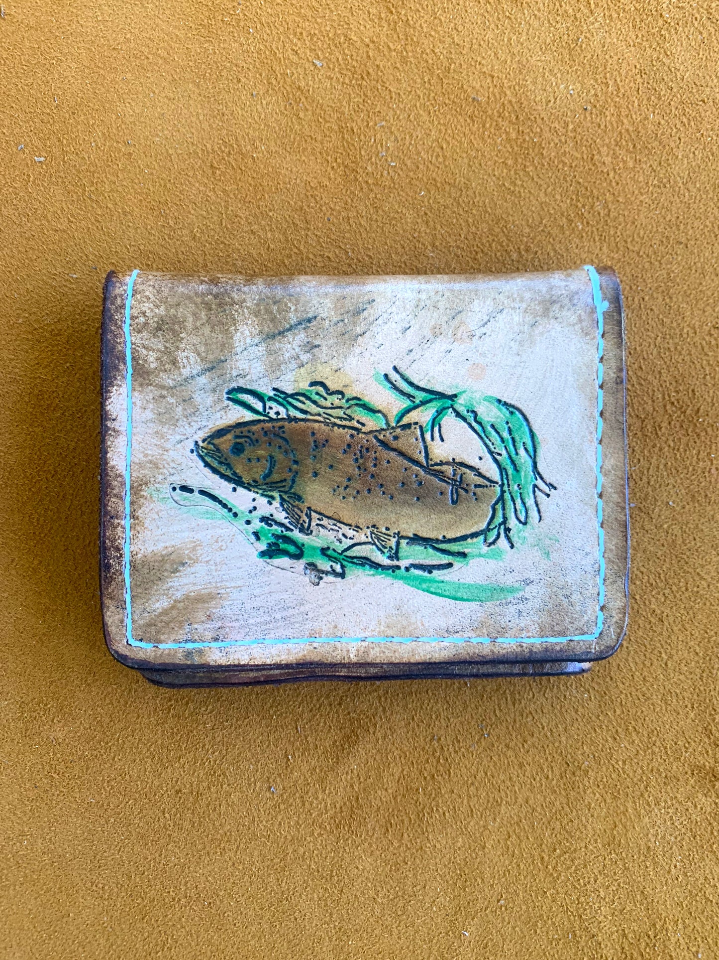 Animals of the Catskills L-Fold Leather Wallet