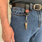 Front Line Leather Key Clips