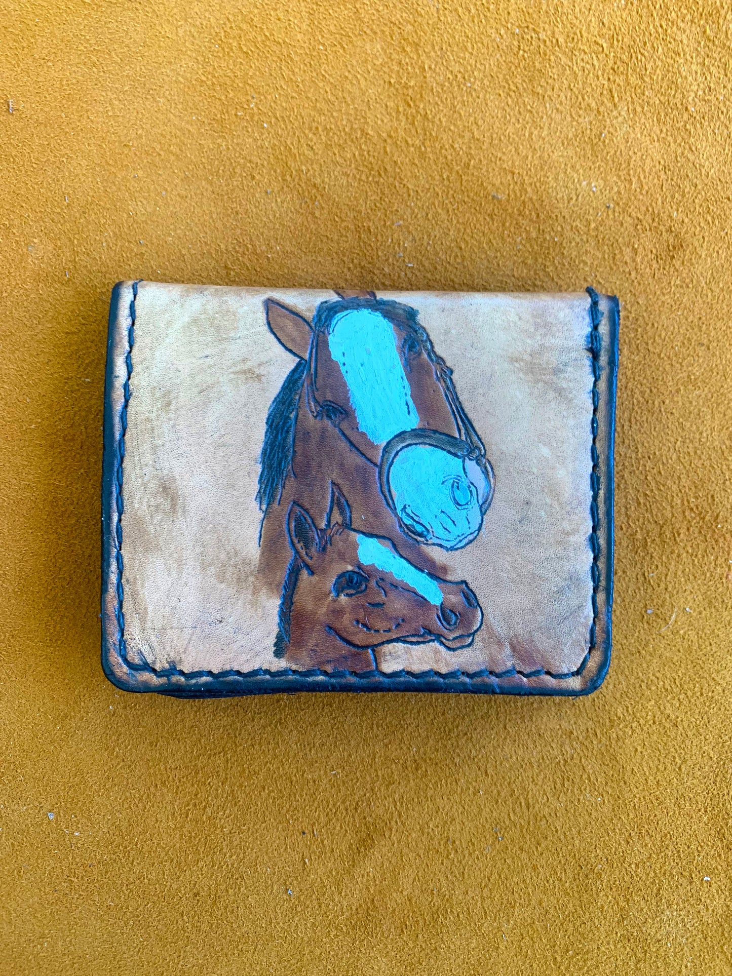 Animals of the Catskills L-Fold Leather Wallet