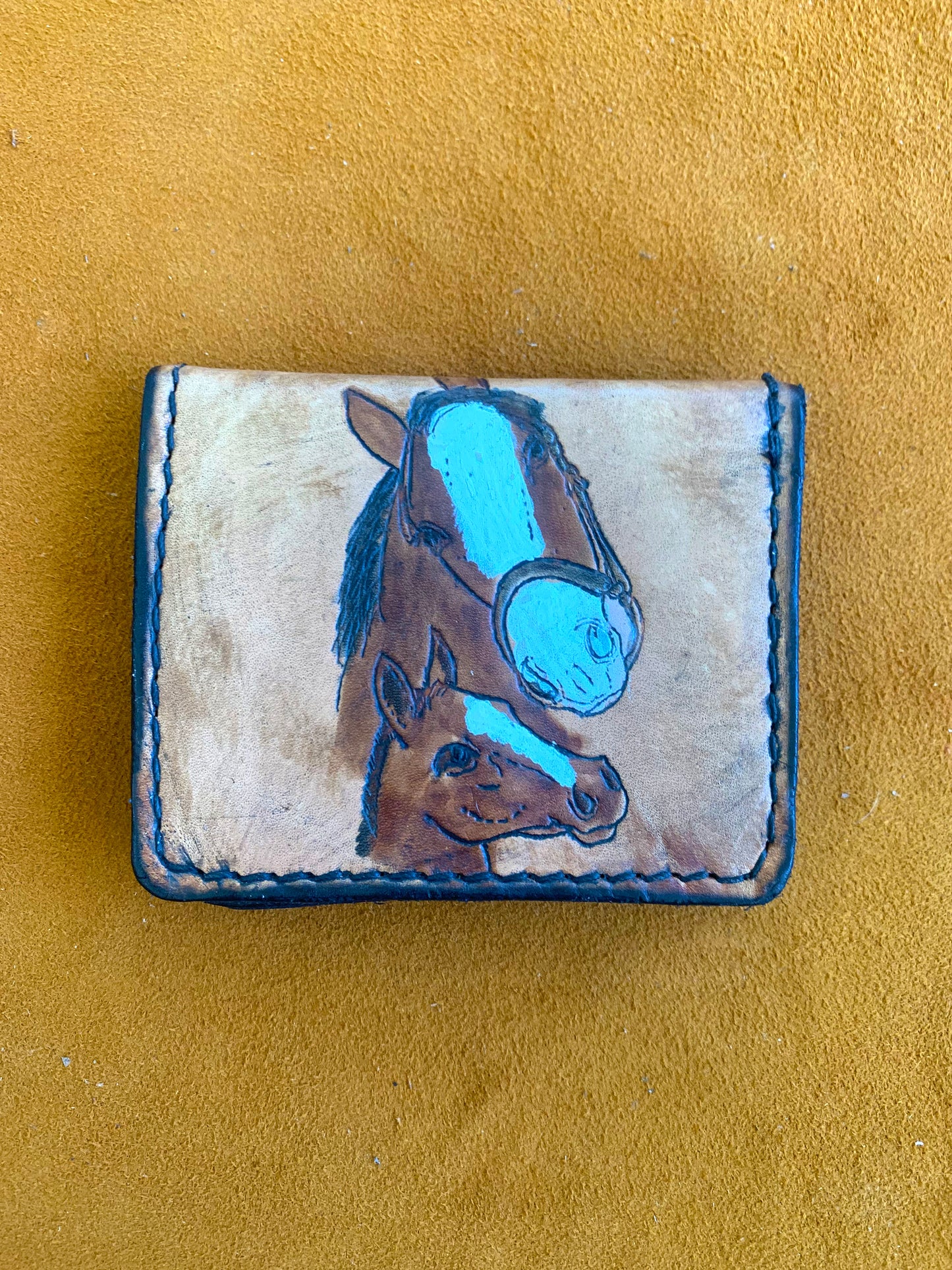 Animals of the Catskills L-Fold Leather Wallet