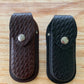 Patterned Leather Knife Holder