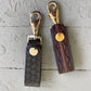 Patterened Leather Keystrap