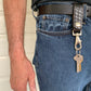 Patterened Leather Keystrap