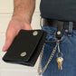 Leather Chain Wallet