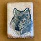 Forest Animal Tri-Fold Leather Wallet